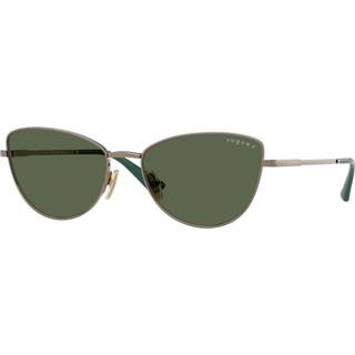 VOGUE EYEWEAR Kvinde VO4324S 51389A Solbriller Metal Brun Grøn Sommerfugl Polariseret