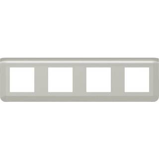 Legrand Mosaic ramme horisontal 4x2m alu