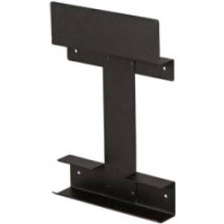 Vægophæng til 27 l affaldsbeholder Sort stål 70x295x455 mm