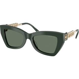 Michael Kors MK2205 MONTECITO 40063H 52 Solbriller Kvinder Grøn - Solid Bosco Green - 52mm