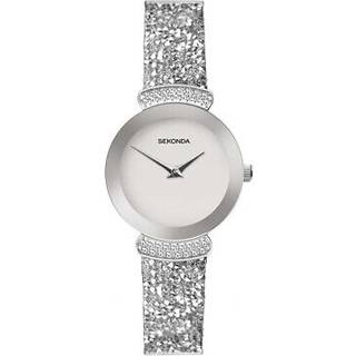 Sekonda Rocks 40516 Stone Set Leather Strap Watch - W32419