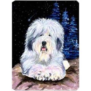 """"Carolines Treasures Mouse/Hot Pad/Trivet Starry Night Old English Sheepdog (SS8443MP)""""