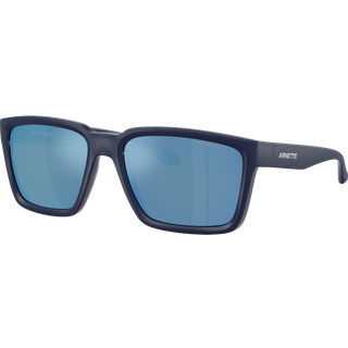 Arnette AN4346 Plot Twist Polarized 275922 57 Solbriller Mænd Blue - Matte Dark Blue - 57mm