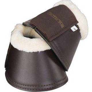 Protector Klokker med imiteret lam - Brun/Creme - STR M