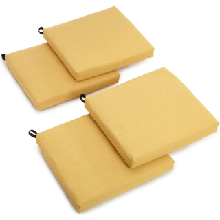 20-tommer med 19-tommer spundet polyesterstolpude (s?t af fire)-citron