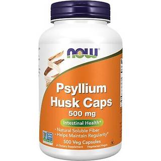 NOW Foods – Psyllium Husk 500 mg, 500 Veg Kapsler