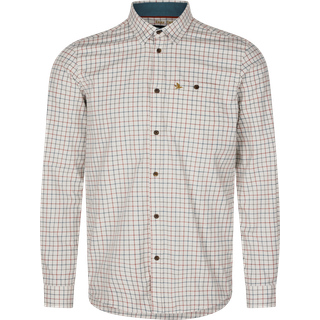 Oxford Shooting Skjorte - Grape Leaf/Terracotta Check - Seeland