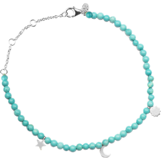 byBiehl - Below the sky armbånd i sølv og med turkis - 2-4403T-R