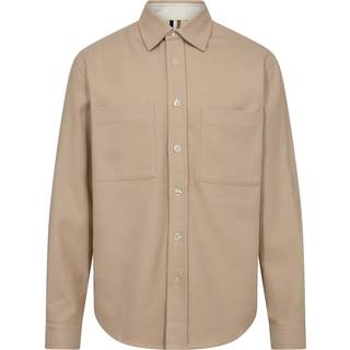 BOSS Black Herren Overshirt beige
