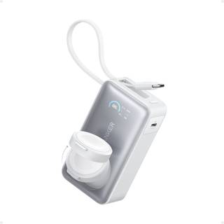 Anker MagGo Power Bank (10K, 35W, For Apple Watch) Aurora White