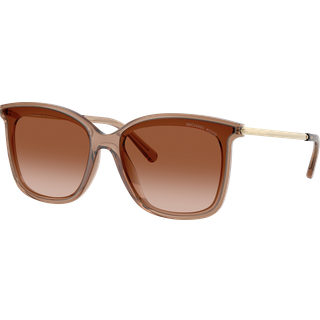 Michael Kors Kvinde MK2079U ZERMATT 39383B Solbriller Injiceret Brun Brun Firkantet Normal Skygge