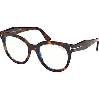 TOM FORD Kvinde FT5987-B 052 Optiske stel Acetat Havana Sommerfugl Normal