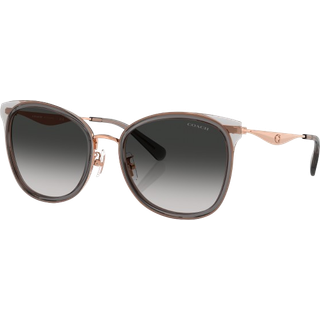 Coach HC7170 CW185 94543C 56 Solbriller Kvinder Guld - Dark Grey - 56mm