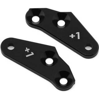 Team Associated - AE81640 - RC8B4 Steering Block Arms, +1, aluminum