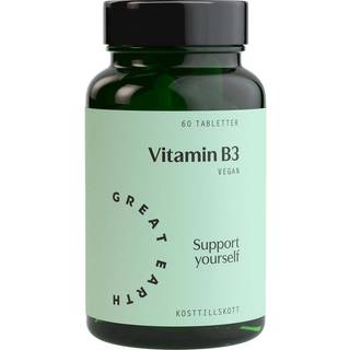 Vitamin B3 Niacin 60 tabletter