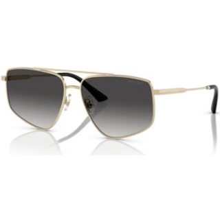 Jimmy Choo Kvinde JC4011 30068G Solbriller Stål Guld Grå Pilot Normal Skygge