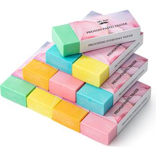 Hr. Pen-skiller 10 pakken blyant viskelæder lyse farver viskelæsere til blyanter Mr. Pen viskelæder viskelæder til skole store viskelæder blokere