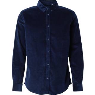 ONLY & SONS Michael Regular Fit Stretch Cord Shirt LS Navy Blazer
