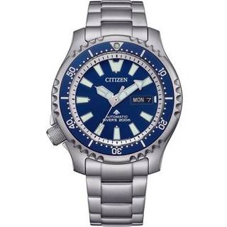 Citizen NY0161-63LE Promaster Marine Herrenuhr für Taucher 2 Bänder Blau LE