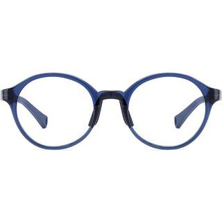 Polaroid Børn PLD D841 PJP Optiske stel Eco-Poliame Blå Rund Normal - Blå
