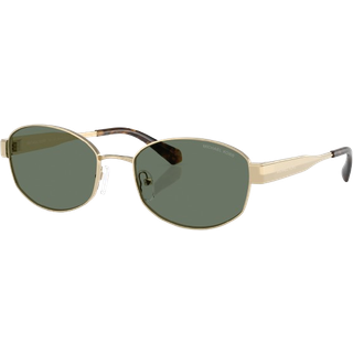 Michael Kors Kvinde MK1161 MONTE CARLO 10143H Solbriller Metal Guld Grøn Rund Normal