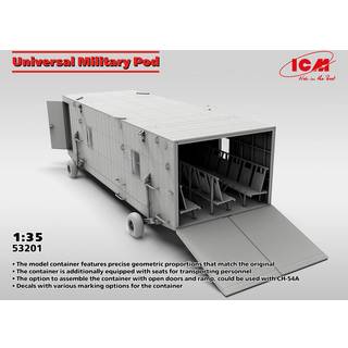 Universal Military Pod with M8A1 US Landing Mat