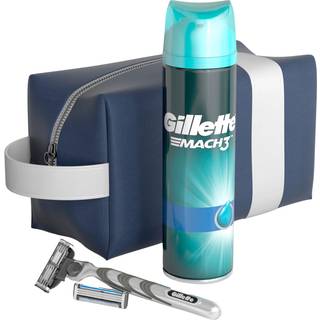 Gillette Mach3 Sæt Barberskraber + Barberblade + Barbergel