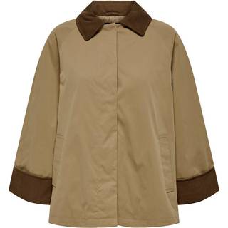 Only - Onlorchid Mix Cordoroy Parka Coat - 4598219 Otter Dark Earth