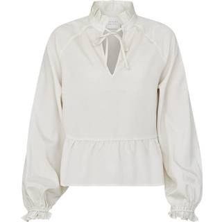 Sisters Point VIBINA-LS - Bluse - Cream XS