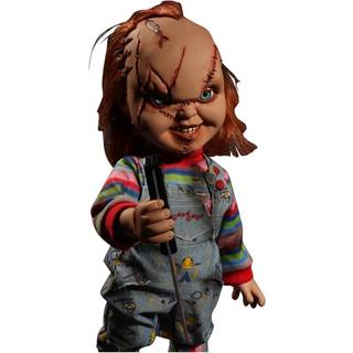 Chucky Scarred 15-tommer med lyd og bevægelig figur fra Child's Play...
