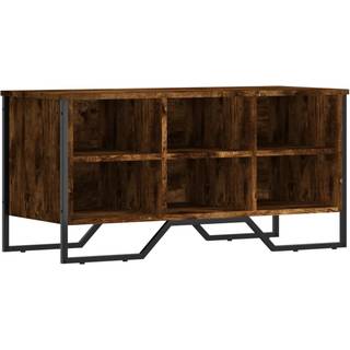 Skoreol 90X38X61,5 Cm Konstrueret Træ - Røget eg / 45.5 cm