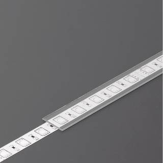 Cover til LED Profil - J - Slide - 2m - Transparent