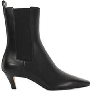 Dune London Dune London Black Odele Angle Midi Heel Ankle Boots
