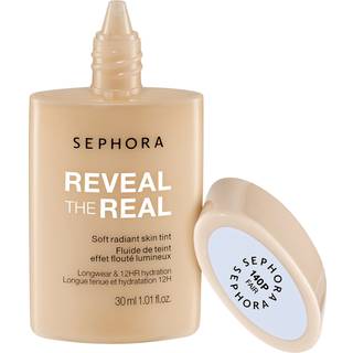 Sephora Collection - Reveal The Real - Flydende Teint Med Lysende Og Sløret Effekt - Care Foundcealer-24 E - For Women - Beige