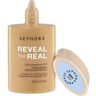 Sephora Collection - Reveal The Real - Flydende Teint Med Lysende Og Sløret Effekt - Care Foundcealer-24 J - For Women - Beige