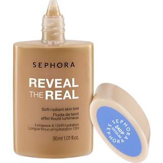 Sephora Collection - Reveal The Real - Flydende Teint Med Lysende Og Sløret Effekt - Care Foundcealer-24 O - For Women - Beige
