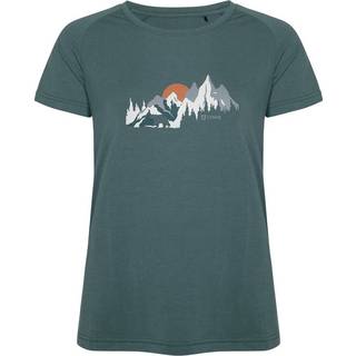 Urberg Women's Printed Tree Tee Silver Pine, XS