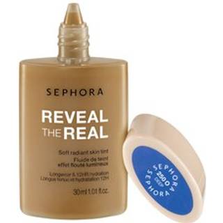 Sephora Collection - Reveal The Real - Flydende Teint Med Lysende Og Sløret Effekt - Care Foundcealer-24 P - For Women - Beige