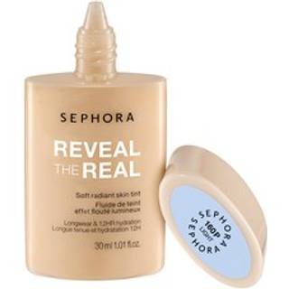 Sephora Collection - Reveal The Real - Flydende Teint Med Lysende Og Sløret Effekt - Care Foundcealer-24 G - For Women - Beige