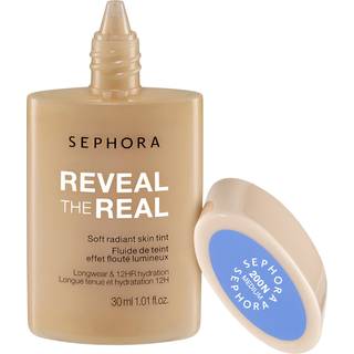 Sephora Collection - Reveal The Real - Flydende Teint Med Lysende Og Sløret Effekt - Care Foundcealer-24 K - For Women - Beige
