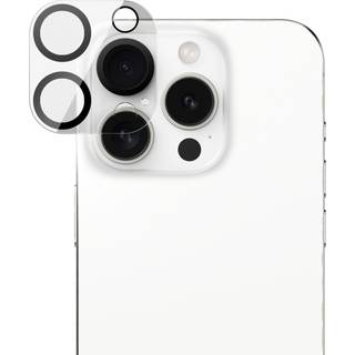 iPhone 16 Pro Vonmählen Beskyttelsesglas til Kameralinse - Gennemsigtig / Sort