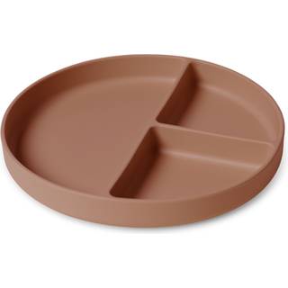nuuroo Mingo Opdelt Tallerken Silikone, Chocolate Malt