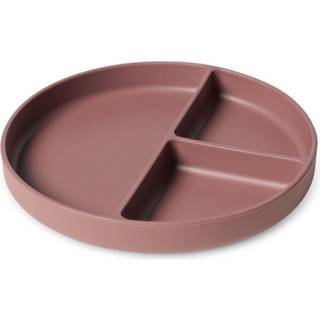 nuuroo Mingo Opdelt Tallerken Silikone, Mahogany