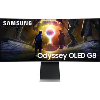Samsung Odyssey G8 S34DG850S 34" buet OLED-skærm - På lager i butik