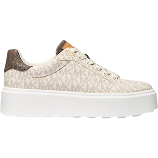 MK Romey Two-Tone Logo Platform Trainers - Natural - Michael Kors - EU 41