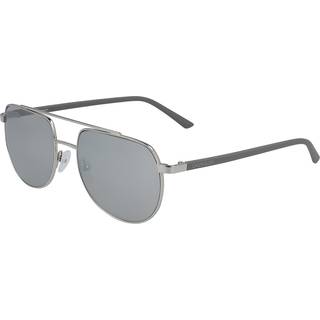 Calvin Klein Mand CK20301S 046 Solbriller Metal Sølv Sølv Pilot