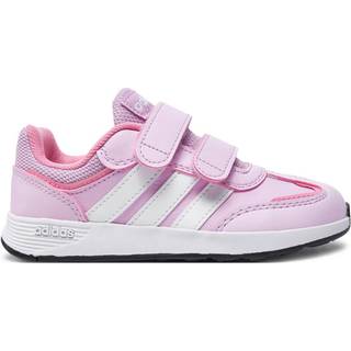 adidas adidas White/Pink Kids Tensaur Switch Trainers