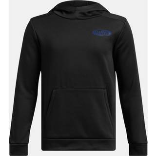 Sweatshirt Under UA Armour Flc Glitch HD-BLK 1386709-001 Størrelse YXS