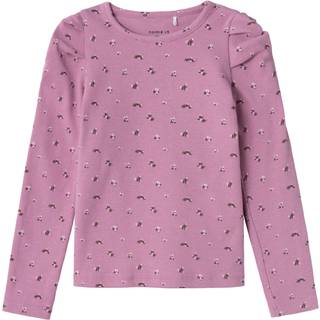 Name It Mauve Orchid Blomstret Top