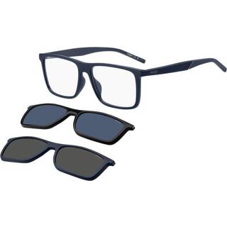 Hugo Boss Mand HG 1331/G/CS2 9N7/99 Solbriller Acetat Blå Transparent Firkantet Normal